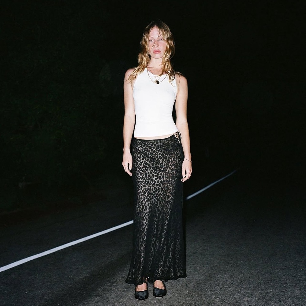 Realisation Par Gigi Maxi Skirt in Panthera